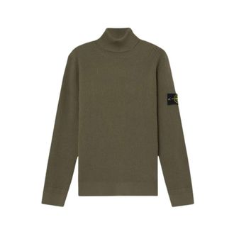 Stone Island Pull Stone H26 - Heren - Coltruien - Groen - S - Truien & Vesten
