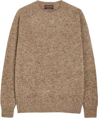 Ymc You Must Create Ymc Suedehead Wool Jumper - Beige - XL