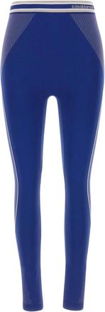 Casablanca Seamless Leggings - Dames - Broeken - Blauw - Maat: L/Xl Tweed