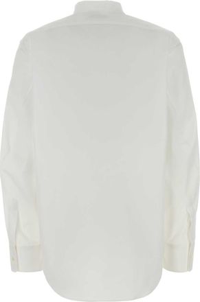 Givenchy White Exterior: Cotton Camicie Shirt