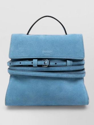 Moschino suede leather mini bag