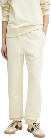 Patrizia Pepe Essential Trainingsbroeken - Dames - Sweatpants - Beige - L - Katoen - Broeken