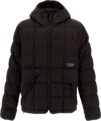 Pas Normal Studios Brown Off-Race Down Liner Down Jacket