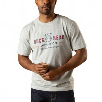 Duck Head Denim Co T-Shirt In Varsity Grey