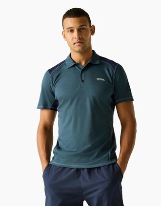 Regatta Mens Regatta Mens Virda Logo Polo Shirt - Navy - Size: 42