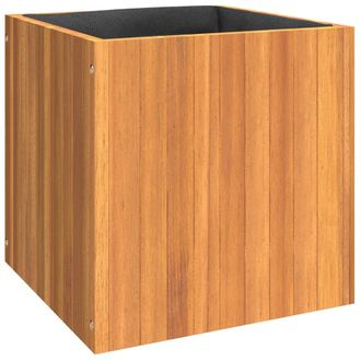 vidaXL Jardinera De Madera Maciza De Acacia 45x45x45 Cm Vidaxl