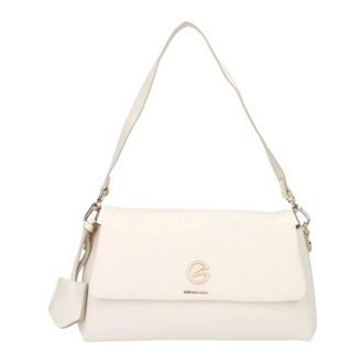 Gattinoni Denise Flap Bag - female - Gattinoni - Shoulder Bags - Beige - ONE SIZE - Bags