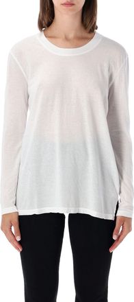 James Perse Clear Jersey Long Sleeve T-Shirt