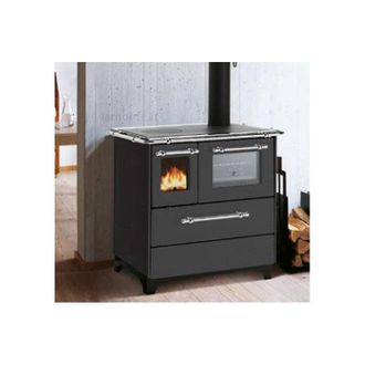 Royal Cocina De Le&ntilde;a Royal Palazzetti New Betty 3,5 Negra