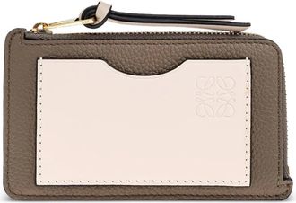 Loewe Portacarte con zip - Toni neutri