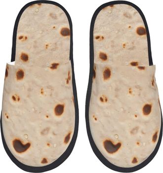 Generic Camping Slippers Tortilla Soft Slipper Furry House Shoes For Home Indoor Room M