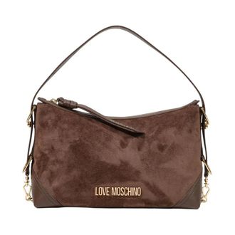 Love Moschino Ladder Stitch Medium Bag - female - Love Moschino - Handbags - Brown - ONE SIZE - Bags