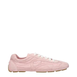 Prada Sneakers Re Edition 2005 Dames Weave Roze/Pesca is de naam van een merk sneakers geproduceerd door Prada