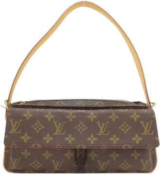 Louis Vuitton Pre-owned Vivacite MM Schoudertas - Dames - Vintage Schoudertas - Bruin - ONE Size - Vintage