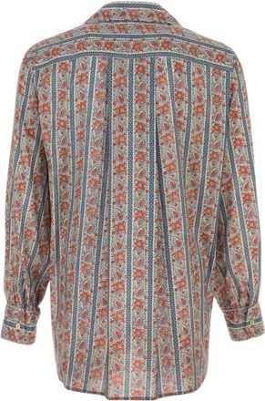 Valentino Garavani Voyageimaginairebeigeblurosso Camicie Shirt