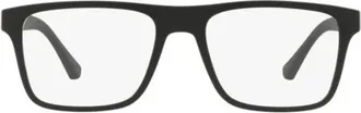 Emporio Armani Authentic Stylish Glasses with Premium Quality - male - Emporio Armani - Glasses - Black - 54 MM - Accessories