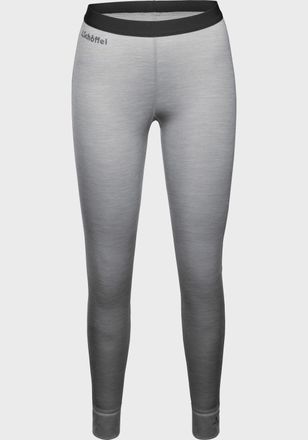 Sch&ouml;ffel Funktionshose SCH&Ouml;FFEL Ski Merino Sport Pants long W, Damen, Gr. XL, Normalgr&ouml;ssen, grau (9645, grau), Oberstoff: 43% Lyocell, 34% Wolle, 23% Nylon, H