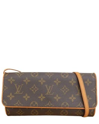Louis Vuitton Brown Monogram Canvas Twin Gm (Authentic Pre-Loved)