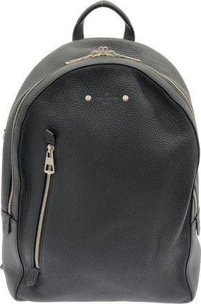Louis Vuitton Black Leather Backpack (Pre-Owned)