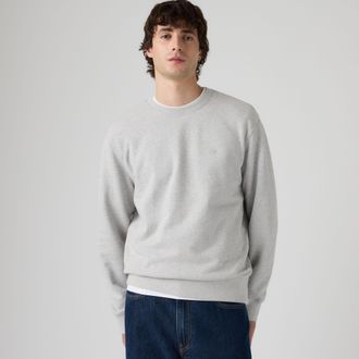 Levi's Original Housemark Crewneck Sweatshirt - Mens - 2XL - Grey