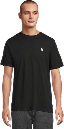 Hurley Icon Short Sleeve T-Shirts Mens T Shirt Black : 2XL, Cotton/Polyester