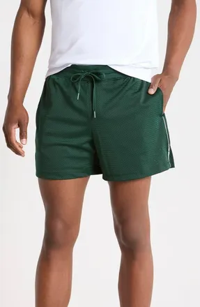 90 Degree by Reflex Coolcore Mesh 5-Inch Shorts in Forest Night at Nordstrom Rack, Size Xx-Large