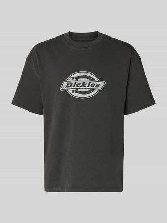 Dickies T-Shirt mit Logo-Print Modell PLAINVILLE in Black, Gr&ouml;&szlig;e XXL