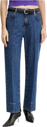 Pinko Pinko, Dames, Jeans, Blauw, Maat: W28 Katoen