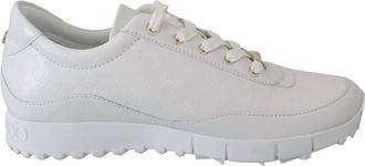 Jimmy Choo London Womens Monza Sneakers In White