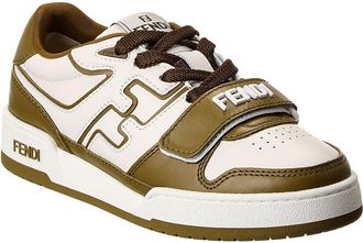Fendi Fendi Match Leather Sneaker