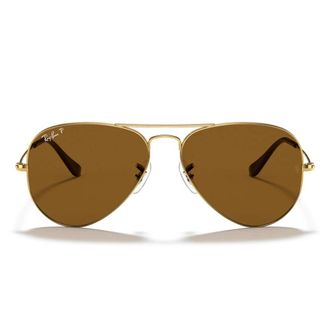 Ray-Ban Aviator Classic Zonnebril - unisex - Zonnebrillen - Geel - 58 MM - Accessoires