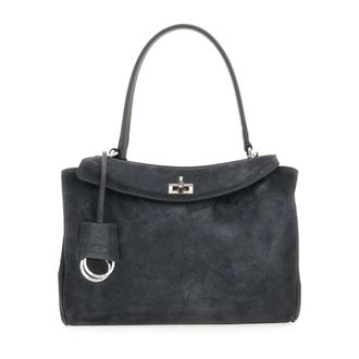 Balenciaga Rodeo Handtas Klein - Dames - Handtassen - Grijs - ONE Size - Leer - Tassen