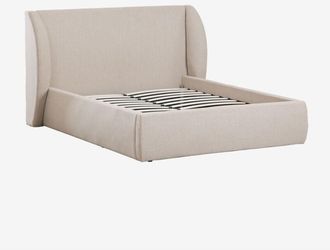 Sklum Cama En Tela Cabargi Sklum 160 X 200 Cm