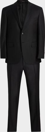 Canali Wool Single-Breasted Suit