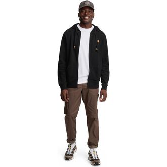 tentree Reynard Zip Hoodie in Meteorite Black at Nordstrom, Size Xx-Large