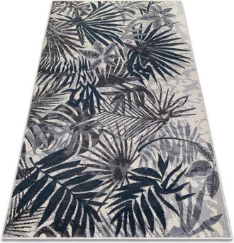 RugsX Alfombra Heos 78561 Crema/azul Selva Blue 160x220 Cm
