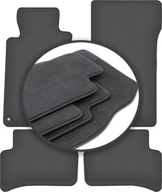 OEM Alfombrillas Premium Para Mercedes C W203 Sed&aacute;n, Familiar (2000-2008)