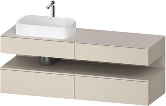 Duravit Duravit Qatego Consola Mueble Bajo Lavabo, 2 Extensiones, 2