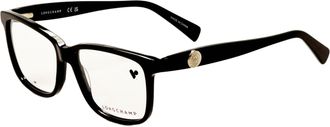 Longchamp Womens 54mm Black Opticals