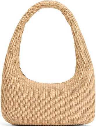Mansur Gavriel Mini Gnocci Raffia Bag in Natural at Nordstrom