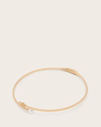 AllSaints Brass Hazel Hinge Necklace, Size: One Size