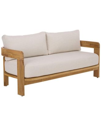 Safavieh Couture Achilles Teak Patio Sofa