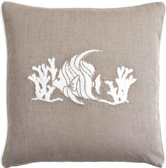 Biancoperla PAROS Cojín Decorativo, Natural, 45x45