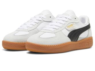 Puma Palermo Moda Womens Lace up casual Shoes Puma White/Puma Black : 8.5 B - Medium, Leather