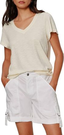 Sanctuary V-Neck T-Shirt in Lemon Drop Yellow at Nordstrom, Size Medium
