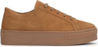 Kazar Natural Suede Sneakers - Dames - Sneakers - Bruin - 41 EU - Leer - Schoenen