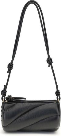 Fiorucci Black Lamb Ovis Aries Aries Shoulder Womens Bag