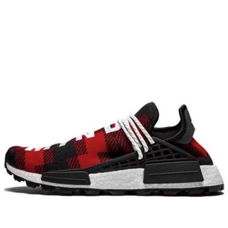 adidas x BBC x Pharrell Williams NMD Human Race Friends and Family Red Plaid EF7389