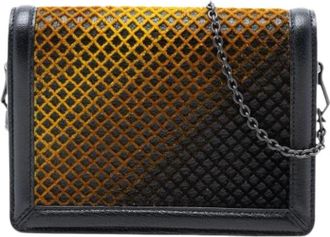Bottega Veneta Pre-owned Leren Crossbodytas - Dames - Vintage Mini Tas - Veelkleurig - ONE Size - Leer - Vintage
