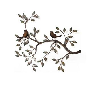 OEM Escultura De Pared De Metal Tuserxln, Decoraci&oacute;n Retro De P&aacute;jaro De Hierro Forjado, Perfecta Para Chimenea Yyv
